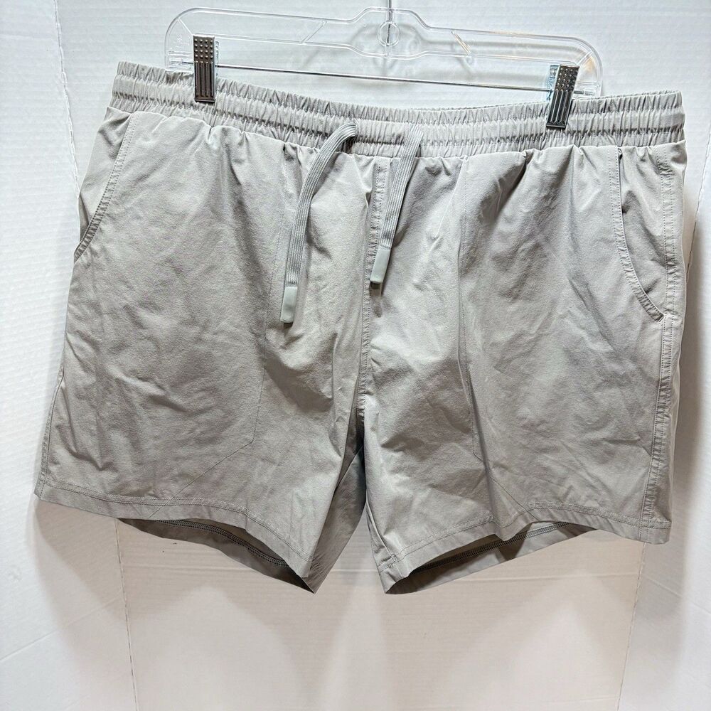 Bearbottom Men’s Base Shorts Gray Size 2XL Lined Athleisure